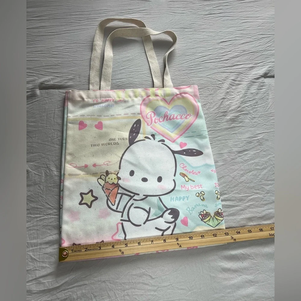 Pochacco Canvas Tote Bag‎